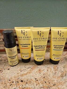 Hydrating Curl Care Product Set for Women